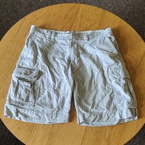 Khaki Cargo Shorts